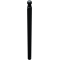 Dekorativ puller | Serie 485B | � 82 mm | fastmonteret, til indst�bning i beton med jordanker, total l�ngde ca. 1300 mm | uden l�s | uden �je